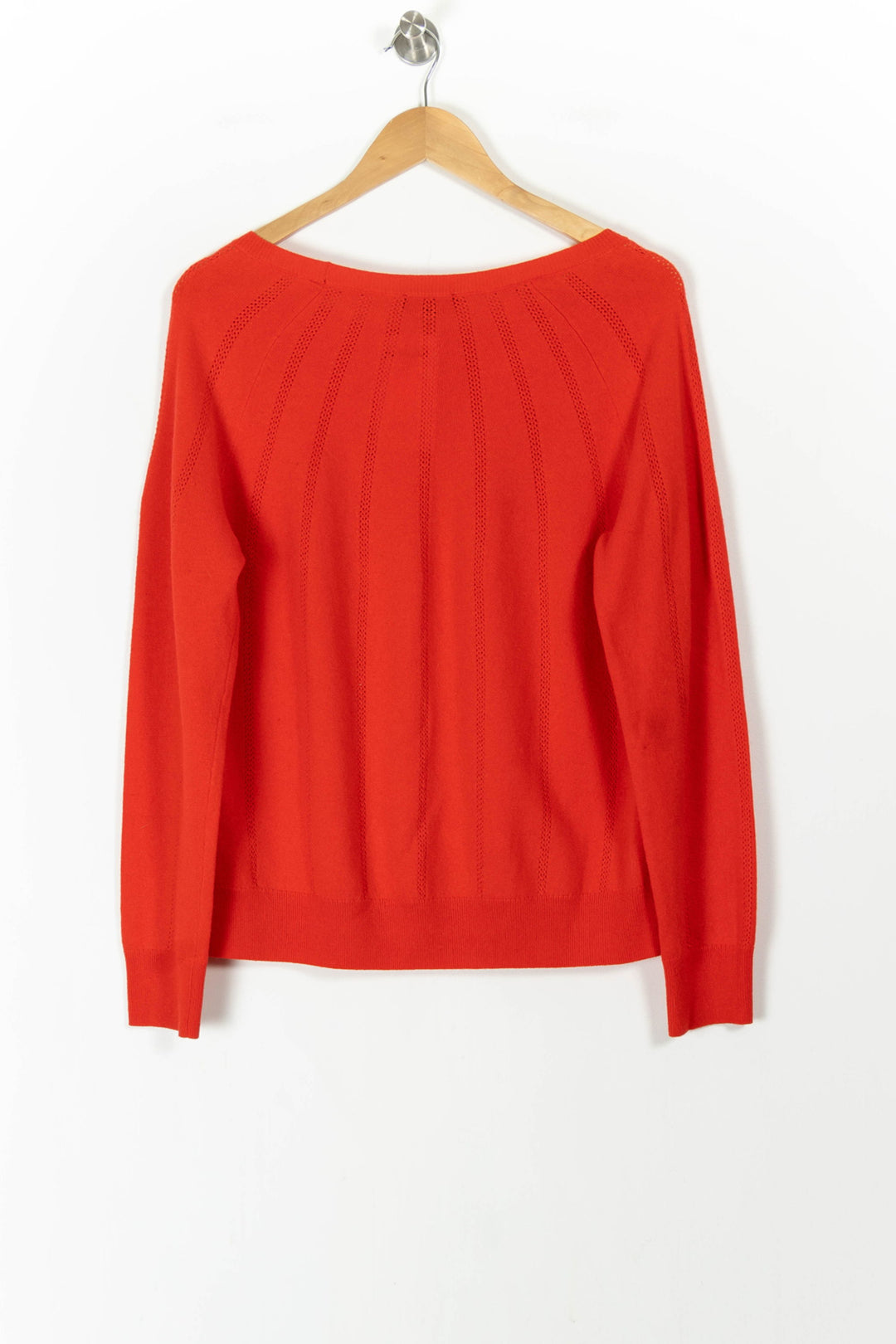 Pull Rouge - Taille L/40 de la marque Caroll | PARAD105578 - Vendu par Paradigme - Image 4