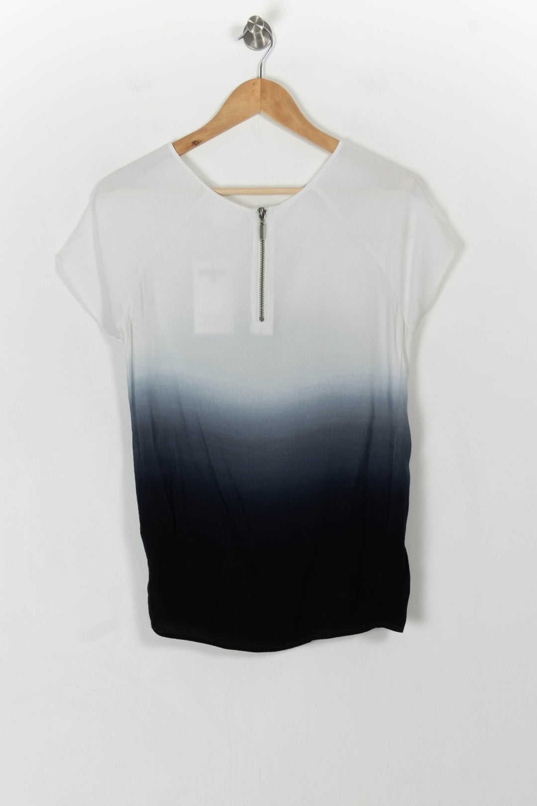 T-shirt Blanc et Noir - Taille L/40 de la marque Sud express | PARAD105582 - Vendu par Paradigme - Image 4
