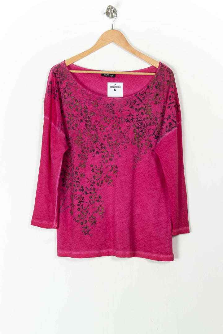 Tunique Rose - Taille XL/42 de la marque One Step | PARAD105583 - Vendu par Paradigme - Image 2