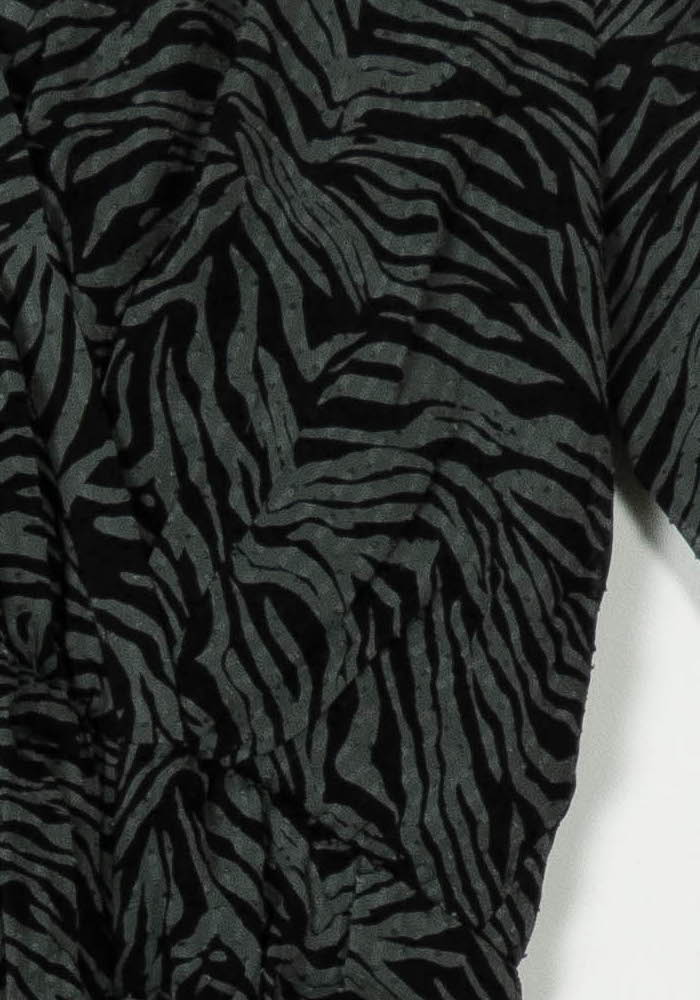 Robe Courte Verte et Noire - Taille XS/34 de la marque Bérénice | PARAD105584 - Vendu par Paradigme - Image 3