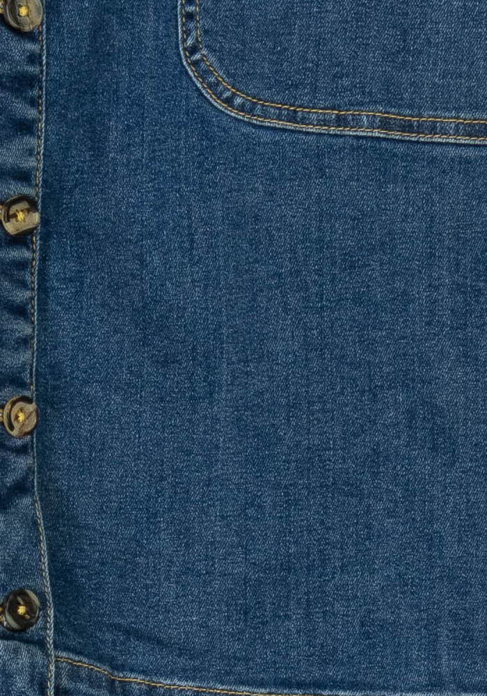 Jupe Crayon Bleue - Taille L/40 de la marque One Step | PARAD105587 - Vendu par Paradigme - Image 3