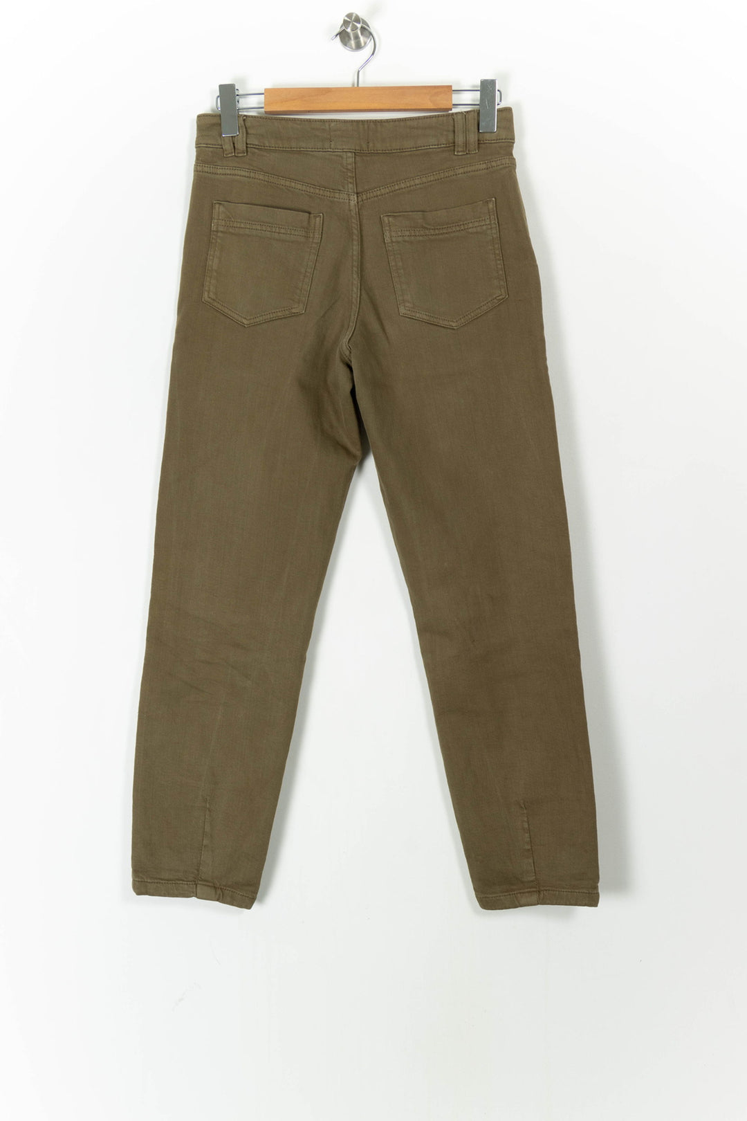 Pantalon Vert - Taille S/36 de la marque Sézane | PARAD105588 - Vendu par Paradigme - Image 4