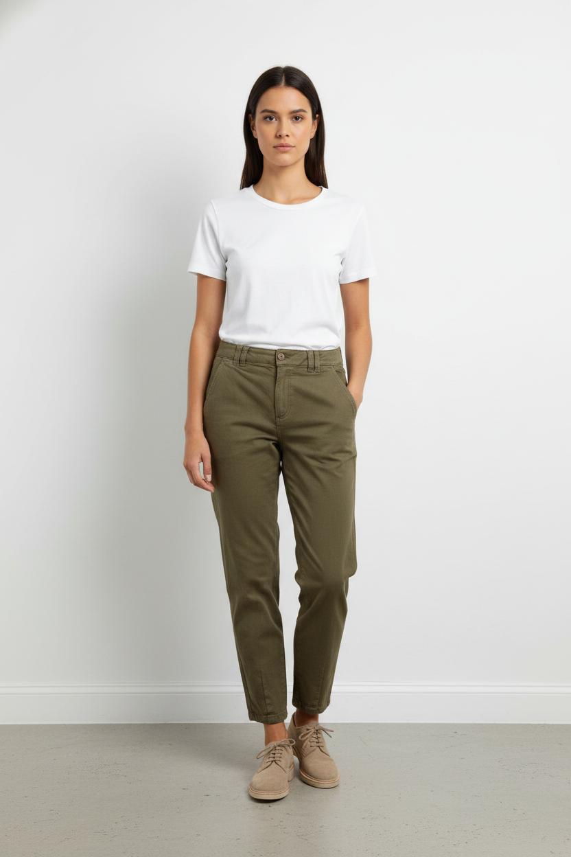 Pantalon Vert - Taille S/36 de la marque Sézane | PARAD105588 - Vendu par Paradigme - Image 1