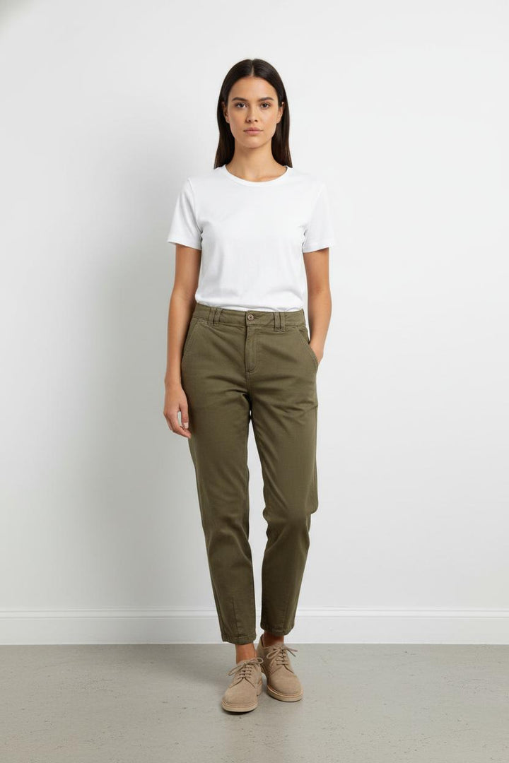 Pantalon Vert - Taille S/36 de la marque Sézane | PARAD105588 - Vendu par Paradigme - Image 1