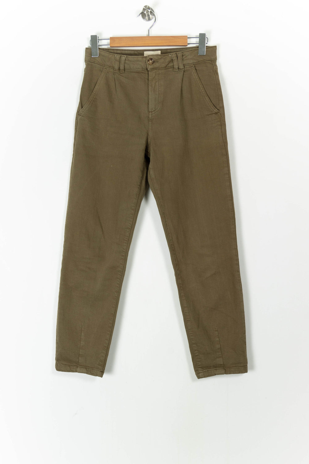 Pantalon Vert - Taille S/36 de la marque Sézane | PARAD105588 - Vendu par Paradigme - Image 2