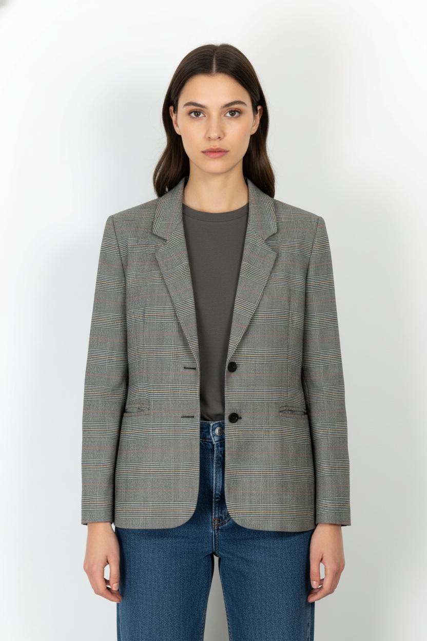 Blazer Gris - Taille M/38 de la marque Balzac Paris | PARAD105593 - Vendu par Paradigme - Image 1