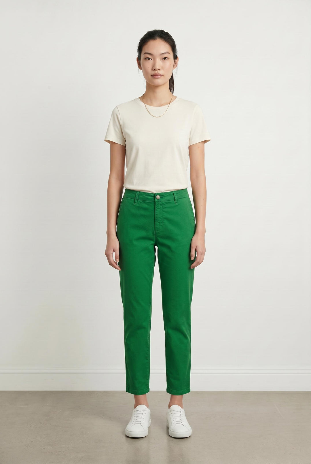Pantalon Vert - Taille M/38 de la marque Indies | PARAD105597 - Vendu par Paradigme - Image 1