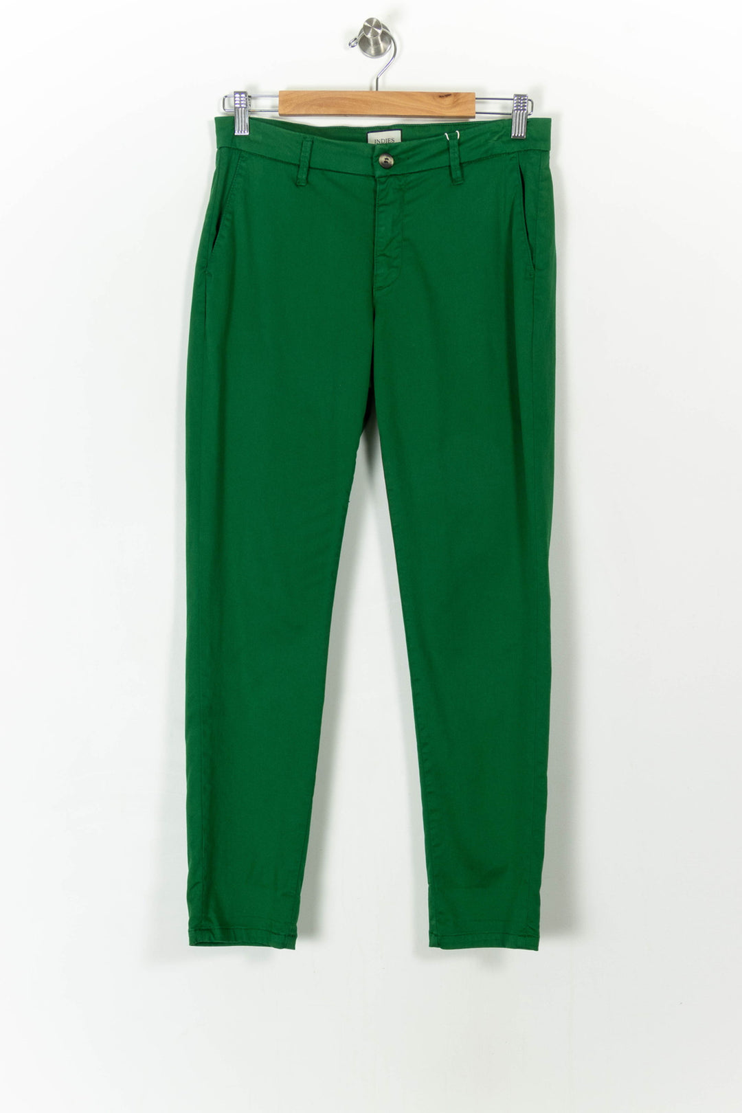 Pantalon Vert - Taille M/38 de la marque Indies | PARAD105597 - Vendu par Paradigme - Image 2