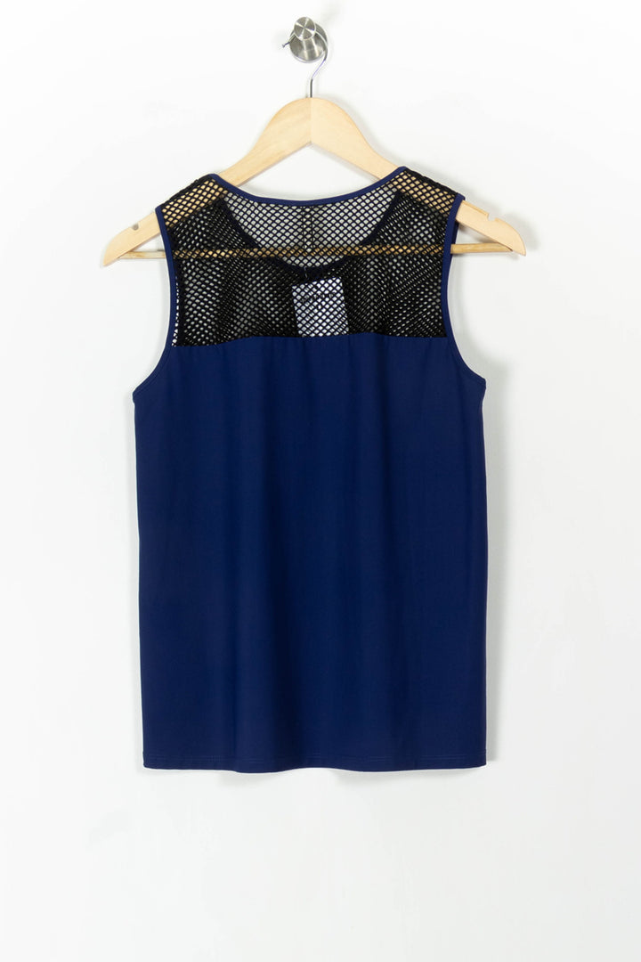 Débardeur Bleu et Noir - Taille M/38 de la marque Indies | PARAD105602 - Vendu par Paradigme - Image 4