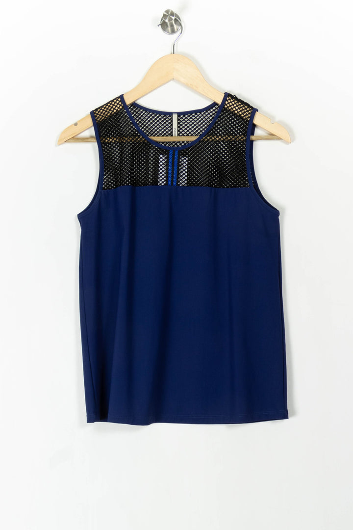 Débardeur Bleu et Noir - Taille M/38 de la marque Indies | PARAD105602 - Vendu par Paradigme - Image 2