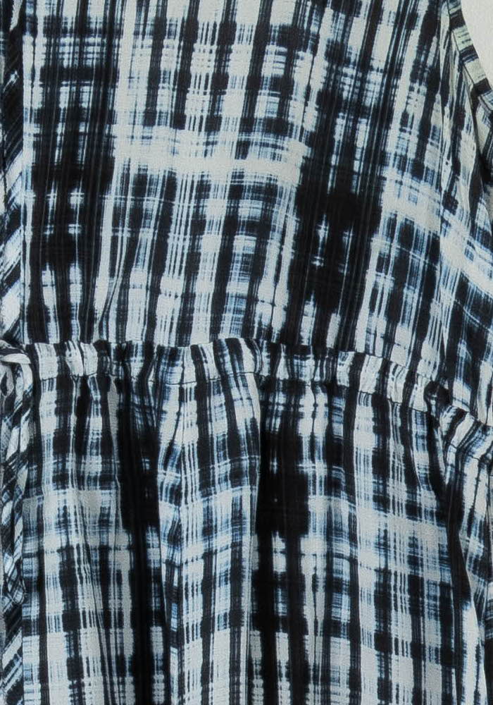 Robe Courte Bleue et Noire - Taille S/36 de la marque Comptoir des Cotonniers | PARAD105609 - Vendu par Paradigme - Image 3