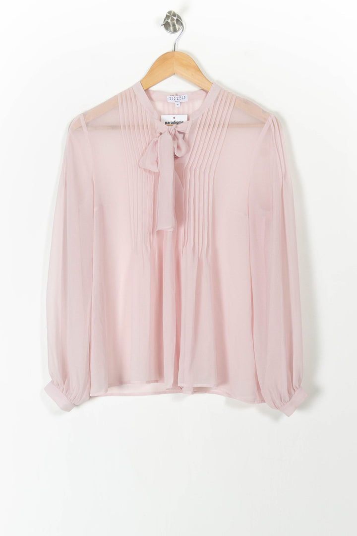 Blouse Rose - Taille S/36 de la marque Claudie Pierlot | PARAD105619 - Vendu par Paradigme - Image 2