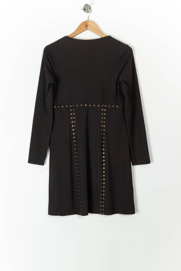 Robe Marron - Taille M/38 de la marque Indies | PARAD105622 - Vendu par Paradigme - Image 4