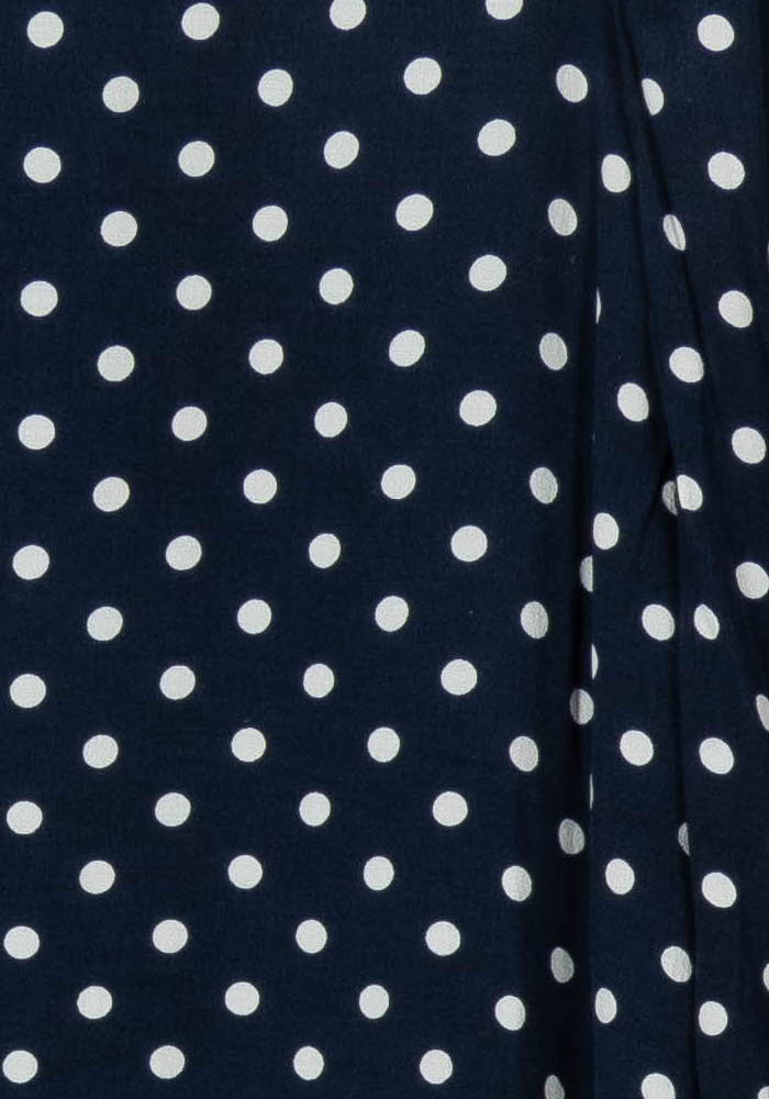 Robe Courte Bleu Marine et Blanche - Taille S/36 de la marque Claudie Pierlot | PARAD105623 - Vendu par Paradigme - Image 3
