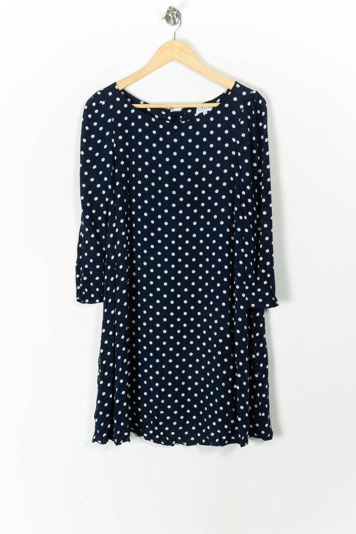 Robe Courte Bleu Marine et Blanche - Taille S/36 de la marque Claudie Pierlot | PARAD105623 - Vendu par Paradigme - Image 2