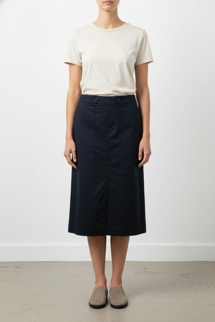 Jupe Droite Bleue - Taille S/36 de la marque Gerard Darel | PARAD105624 - Vendu par Paradigme - Image 1