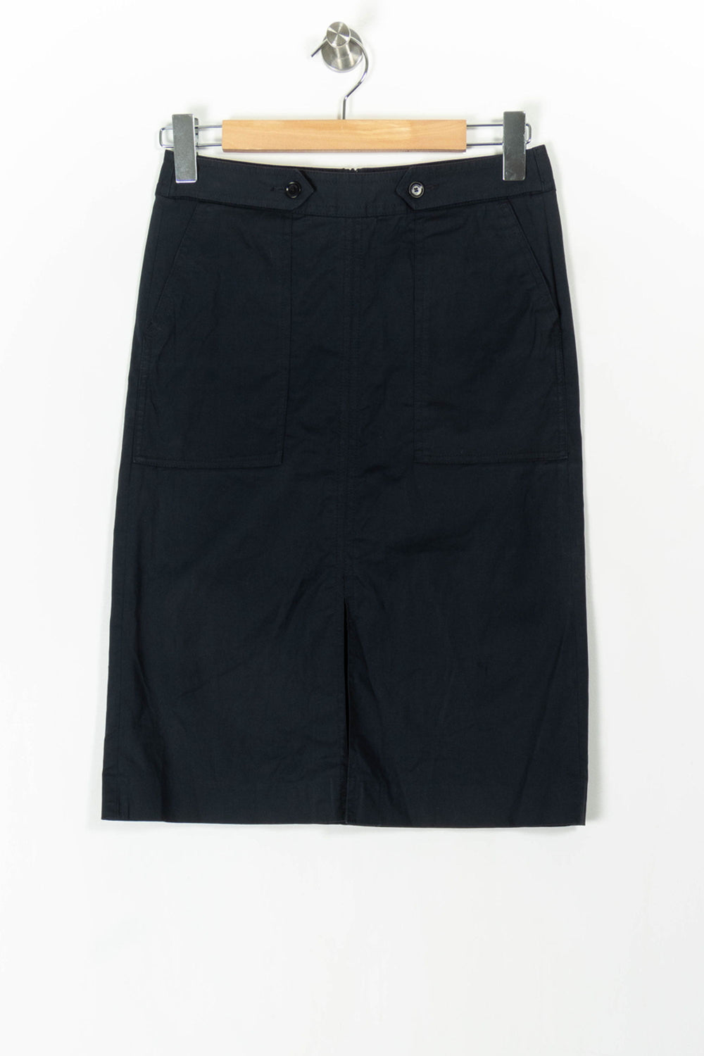 Jupe Droite Bleue - Taille S/36 de la marque Gerard Darel | PARAD105624 - Vendu par Paradigme - Image 2