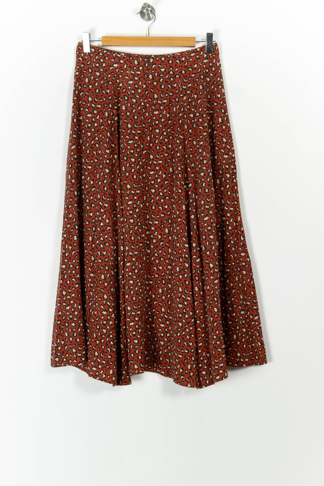 Jupe Longue Rouge et Beige - Taille S/36 de la marque One Step | PARAD105625 - Vendu par Paradigme - Image 4