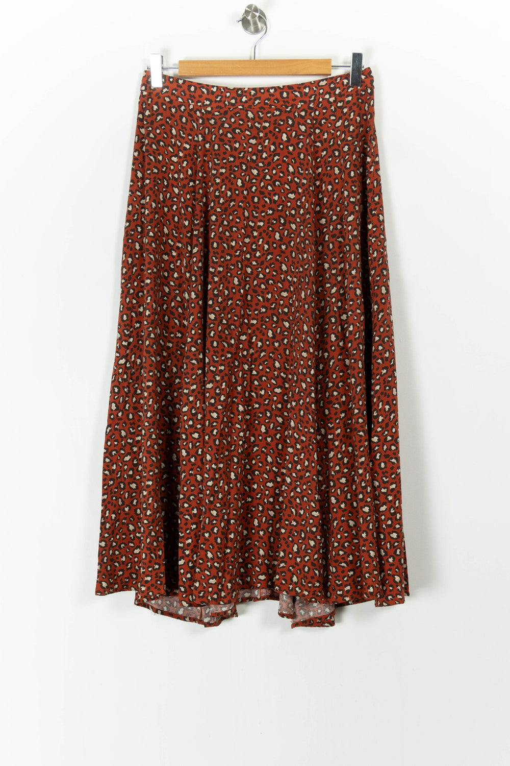 Jupe Longue Rouge et Beige - Taille S/36 de la marque One Step | PARAD105625 - Vendu par Paradigme - Image 2