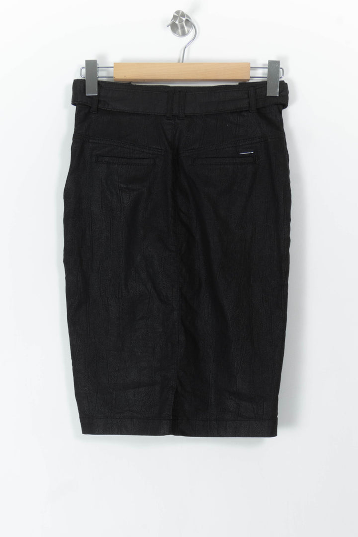 Jupe Midi Noire - Taille S/36 de la marque One Step | PARAD105626 - Vendu par Paradigme - Image 4