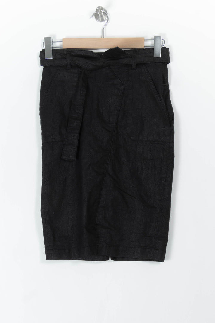 Jupe Midi Noire - Taille S/36 de la marque One Step | PARAD105626 - Vendu par Paradigme - Image 2
