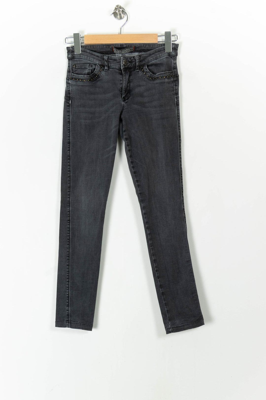 Jeans Gris - Taille M/38 de la marque IKKS | PARAD105631 - Vendu par Paradigme - Image 2