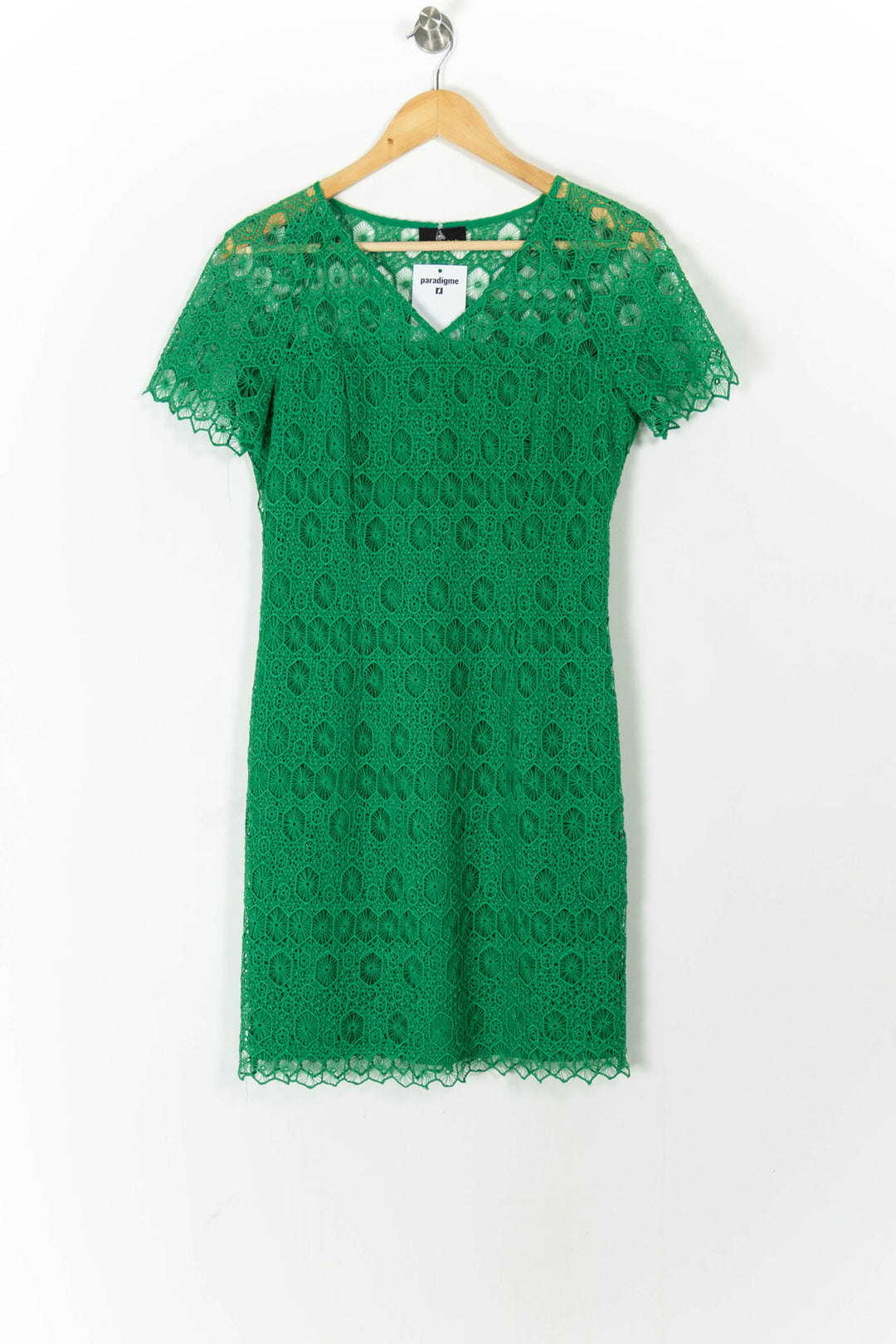 Robe en Dentelle Verte - Taille S/36 de la marque One Step | PARAD105633 - Vendu par Paradigme - Image 2