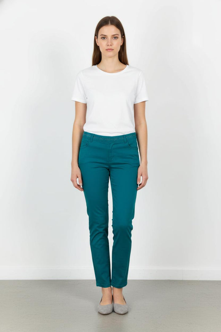 Pantalon Bleu - Taille M/38 de la marque IKKS | PARAD105634 - Vendu par Paradigme - Image 1
