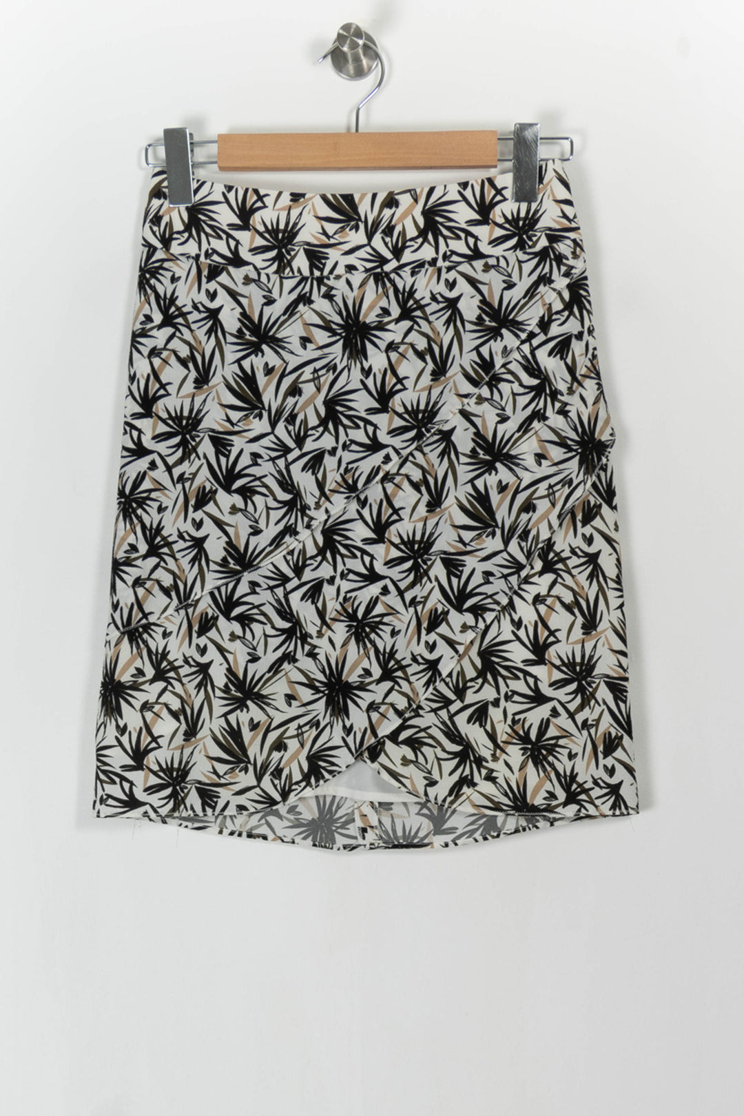 Jupe Portefeuille Blanche et Noire - Taille S/36 de la marque One Step | PARAD105635 - Vendu par Paradigme - Image 2