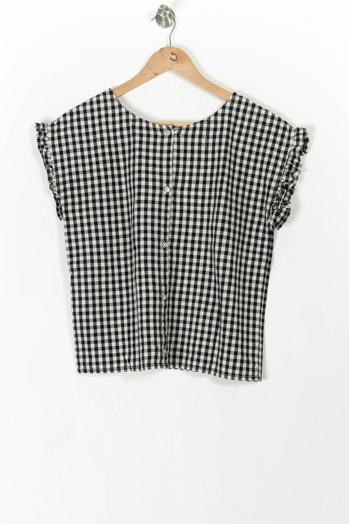 Blouse Noire et Blanche - Taille S/36 de la marque Emile & Ida | PARAD105640 - Vendu par Paradigme - Image 4