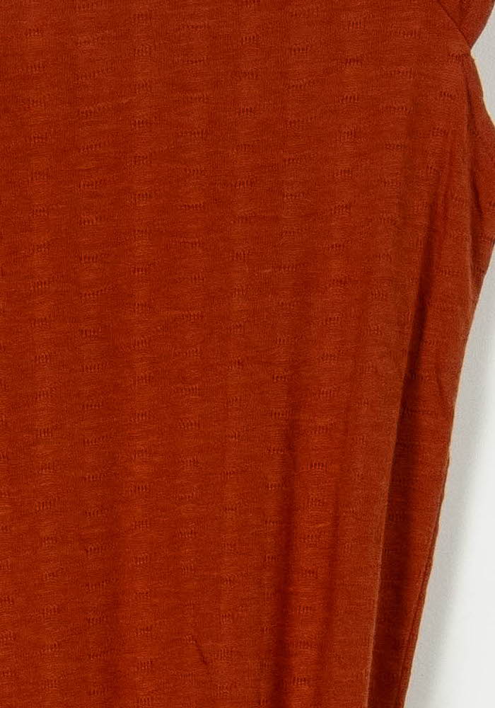 Robe Courte Rouille - Taille S/36 de la marque Sessùn | PARAD105643 - Vendu par Paradigme - Image 3