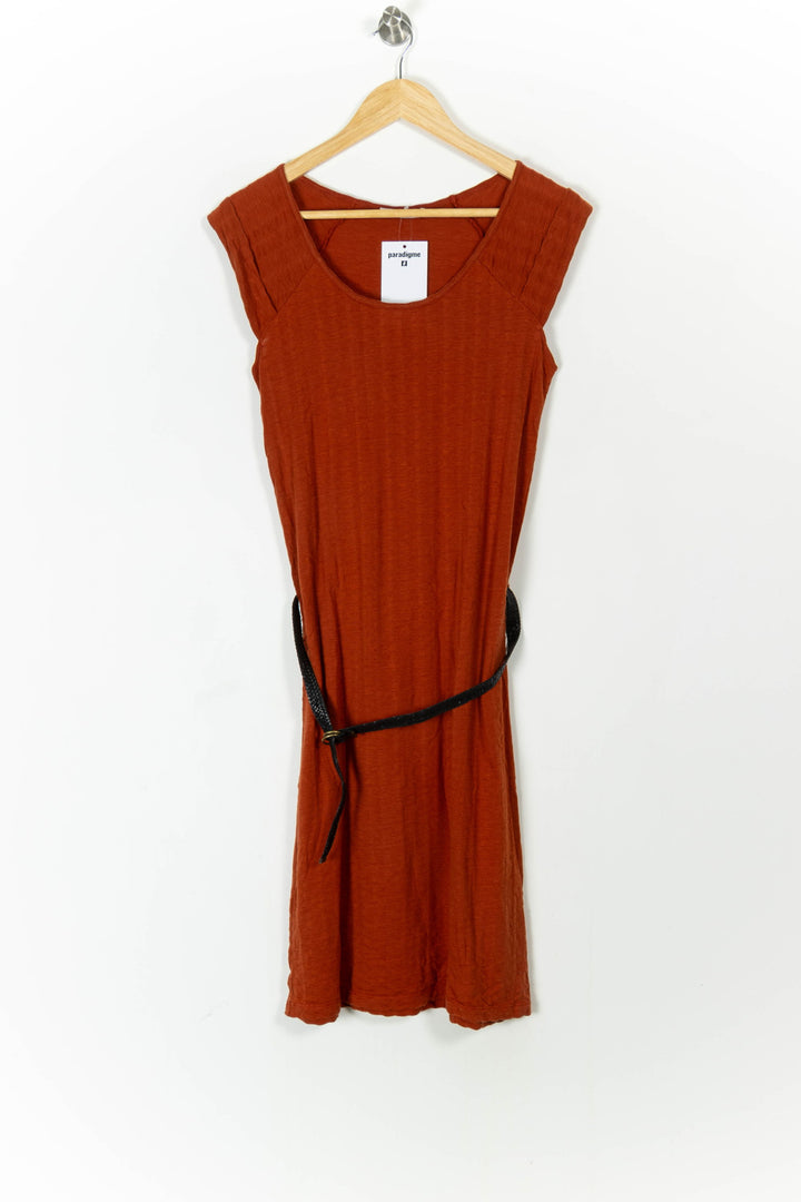 Robe Courte Rouille - Taille S/36 de la marque Sessùn | PARAD105643 - Vendu par Paradigme - Image 2