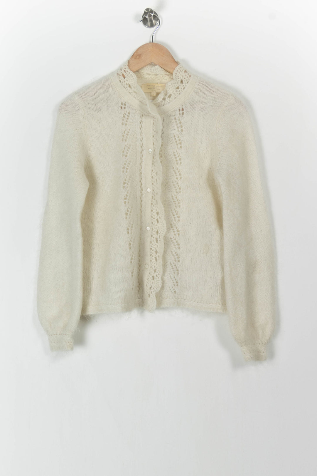 Cardigan Blanc - Taille S/36 de la marque Sézane | PARAD105644 - Vendu par Paradigme - Image 2