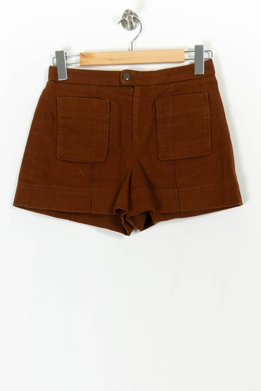Short Marron - Taille S/36 de la marque Soeur | PARAD105647 - Vendu par Paradigme - Image 2