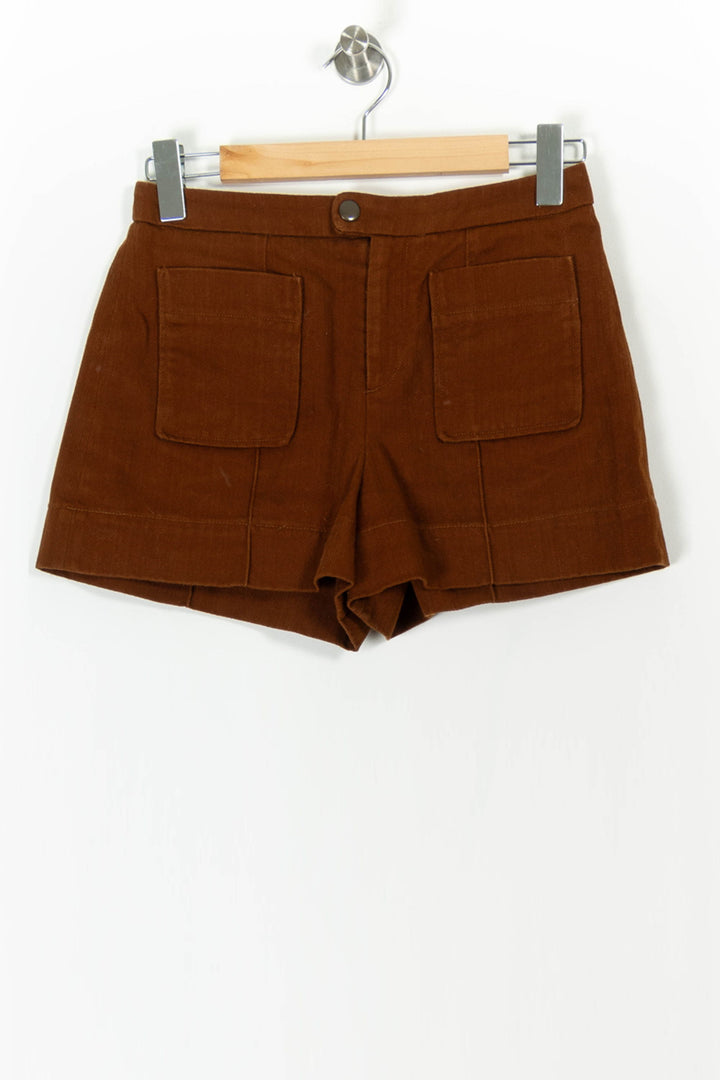 Short Marron - Taille S/36 de la marque Soeur | PARAD105647 - Vendu par Paradigme - Image 2