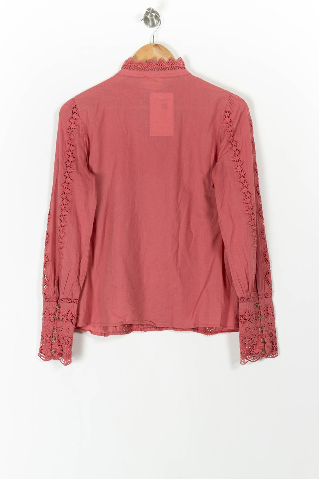 Blouse Rose - Taille S/36 de la marque Sézane | PARAD105649 - Vendu par Paradigme - Image 4