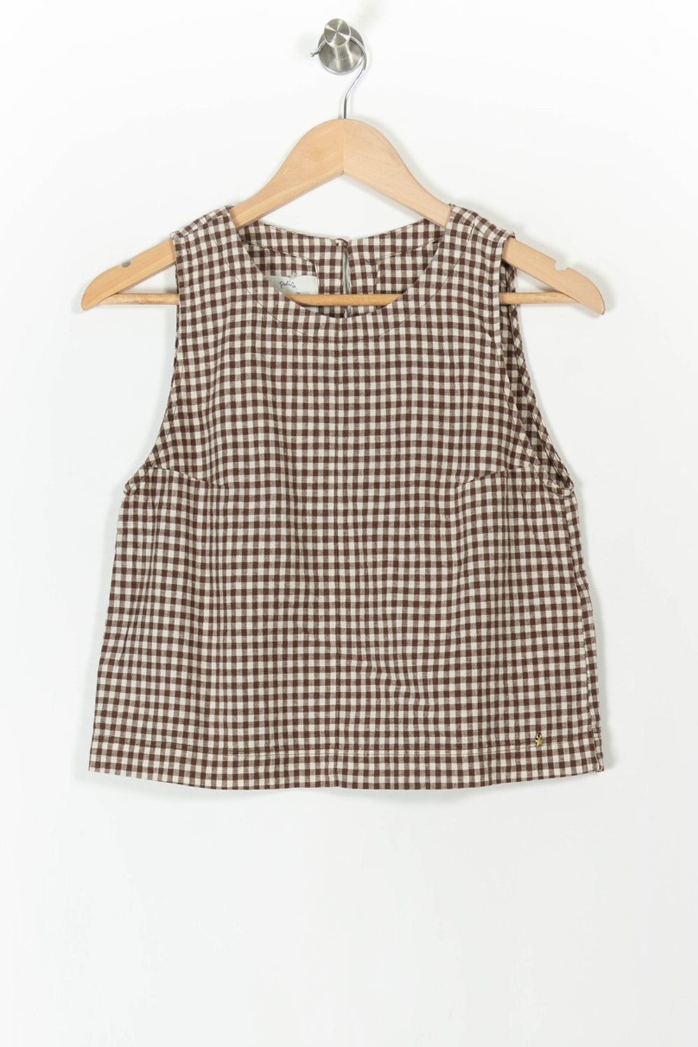 Débardeur Beige et Marron - Taille S/36 de la marque Des petits hauts | PARAD105651 - Vendu par Paradigme - Image 2