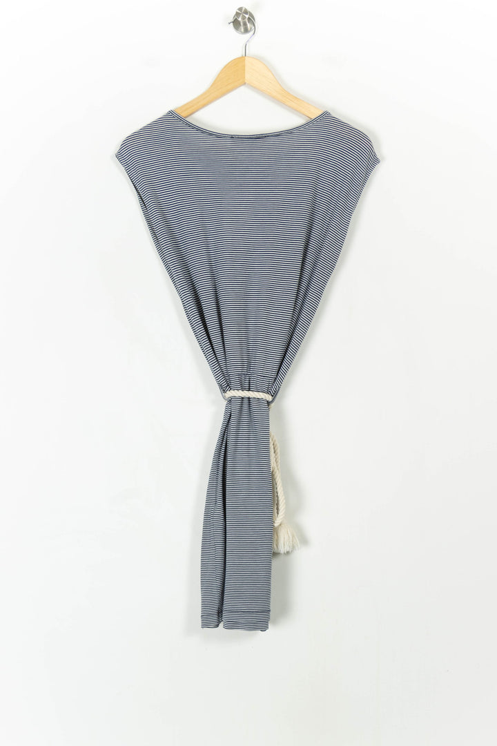 Robe Courte Bleu - Taille M/38 de la marque Sessùn | PARAD105652 - Vendu par Paradigme - Image 4