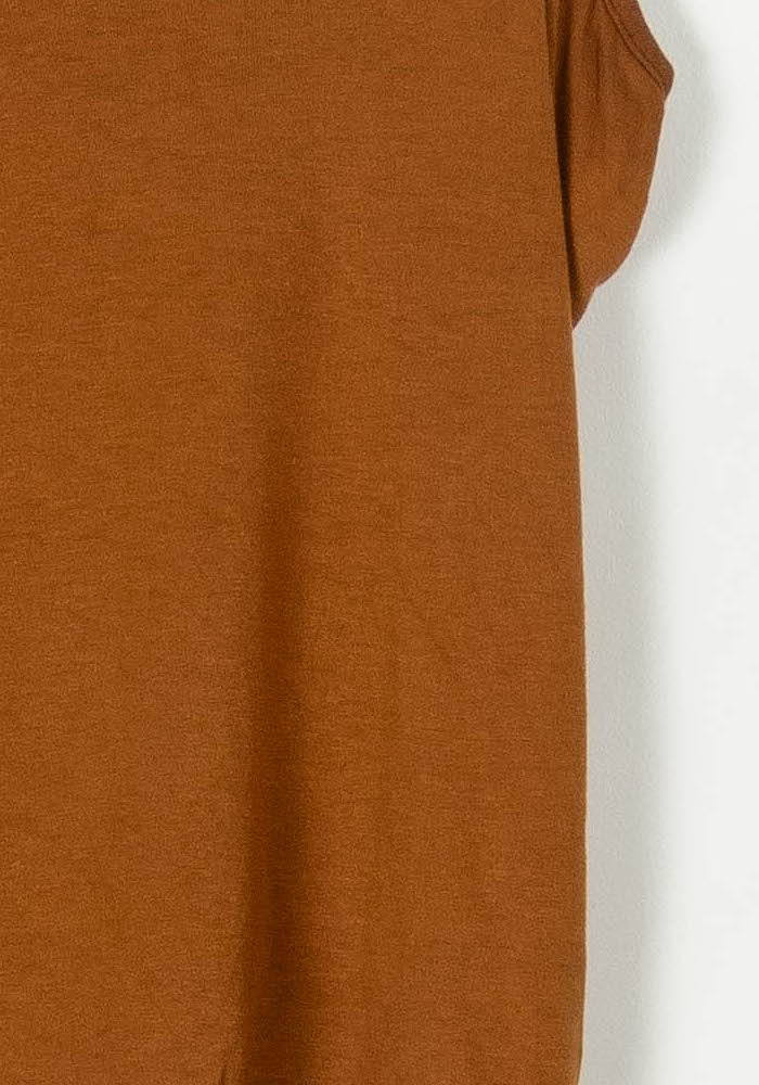 Débardeur Marron - Taille S/36 de la marque La Fée Maraboutée | PARAD105662 - Vendu par Paradigme - Image 3