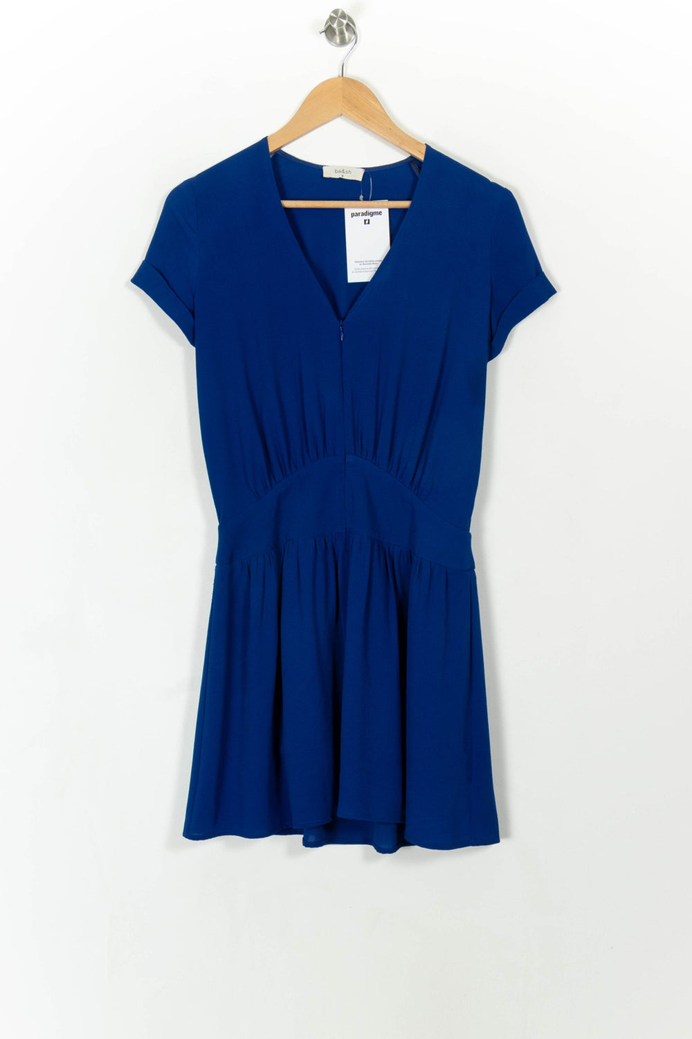 Robe Courte Bleue - Taille XS/34 de la marque ba&sh | PARAD105664 - Vendu par Paradigme - Image 2