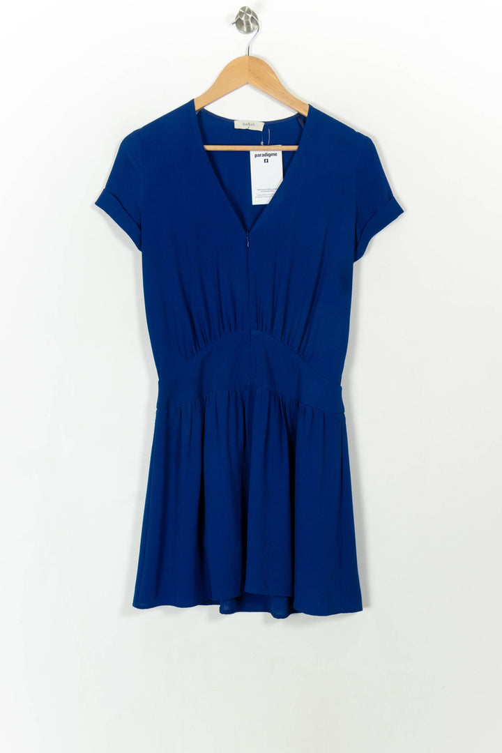 Robe Courte Bleue - Taille XS/34 de la marque ba&sh | PARAD105664 - Vendu par Paradigme - Image 2