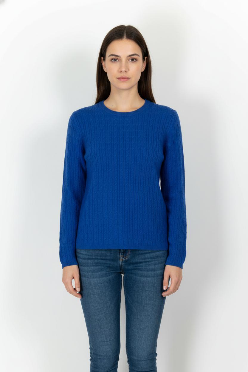 Pull Bleu - Taille M/38 de la marque Indies | PARAD105666 - Vendu par Paradigme - Image 1