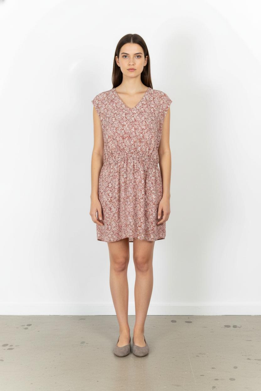 Robe Courte Rose à Fleurs - Taille S/36 de la marque Marie Sixtine | PARAD105668 - Vendu par Paradigme - Image 1