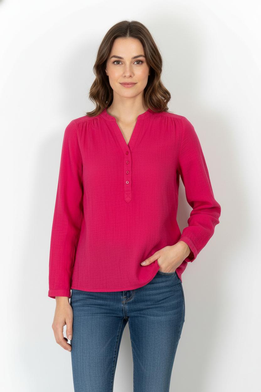 Blouse Rose - Taille S/36 de la marque Maison 123 | PARAD105673 - Vendu par Paradigme - Image 1