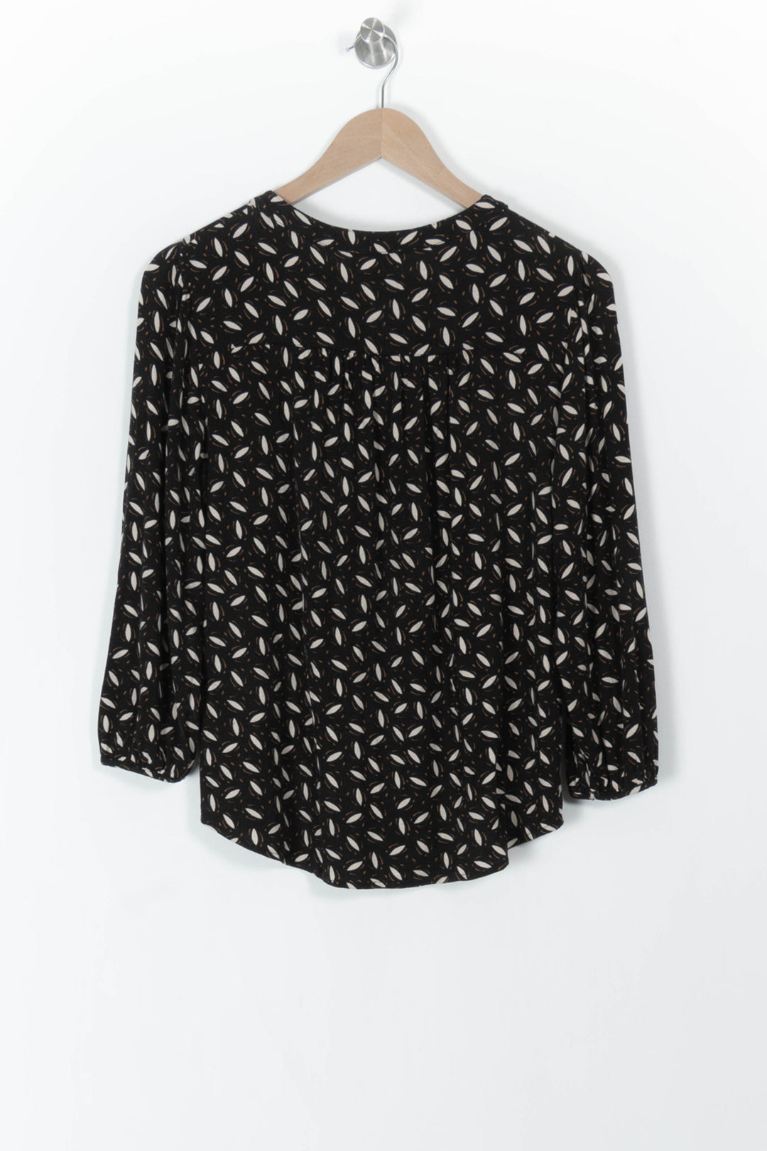 Blouse Noire et Blanche - Taille M/38 de la marque Caroll | PARAD105675 - Vendu par Paradigme - Image 4