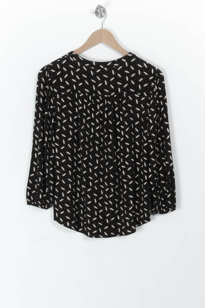 Blouse Noire et Blanche - Taille M/38 de la marque Caroll | PARAD105675 - Vendu par Paradigme - Image 4
