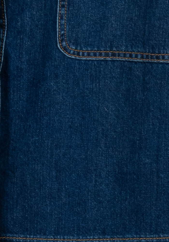 Jupe en Jean Bleue - Taille L/40 de la marque La Fée Maraboutée | PARAD105676 - Vendu par Paradigme - Image 3