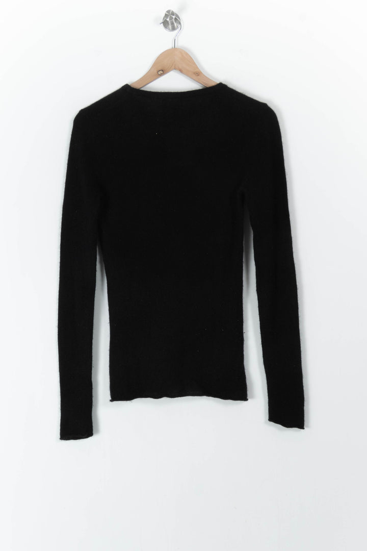 Pull Col Rond Noir - Taille S/36 de la marque From Future | PARAD105686 - Vendu par Paradigme - Image 4