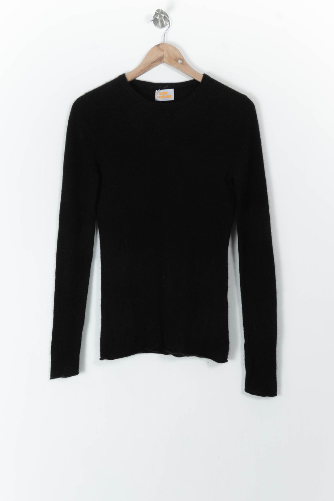 Pull Col Rond Noir - Taille S/36 de la marque From Future | PARAD105686 - Vendu par Paradigme - Image 2