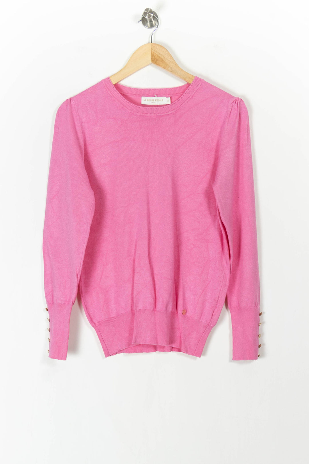 Pull Rose - Taille L/40 de la marque La Petite Etoile | PARAD105696 - Vendu par Paradigme - Image 2
